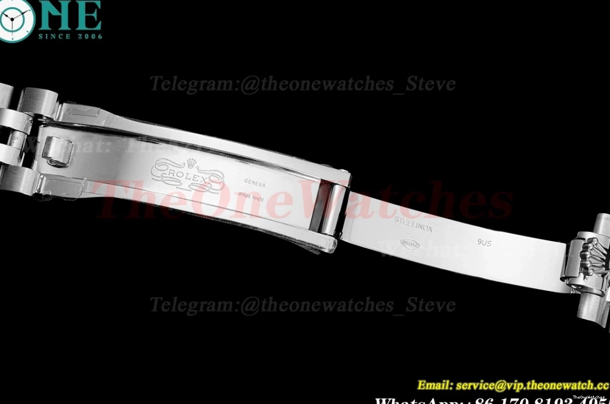 GMF Green SS Stk A2671 279174 904L 28MM Datejust Jub SS 0413